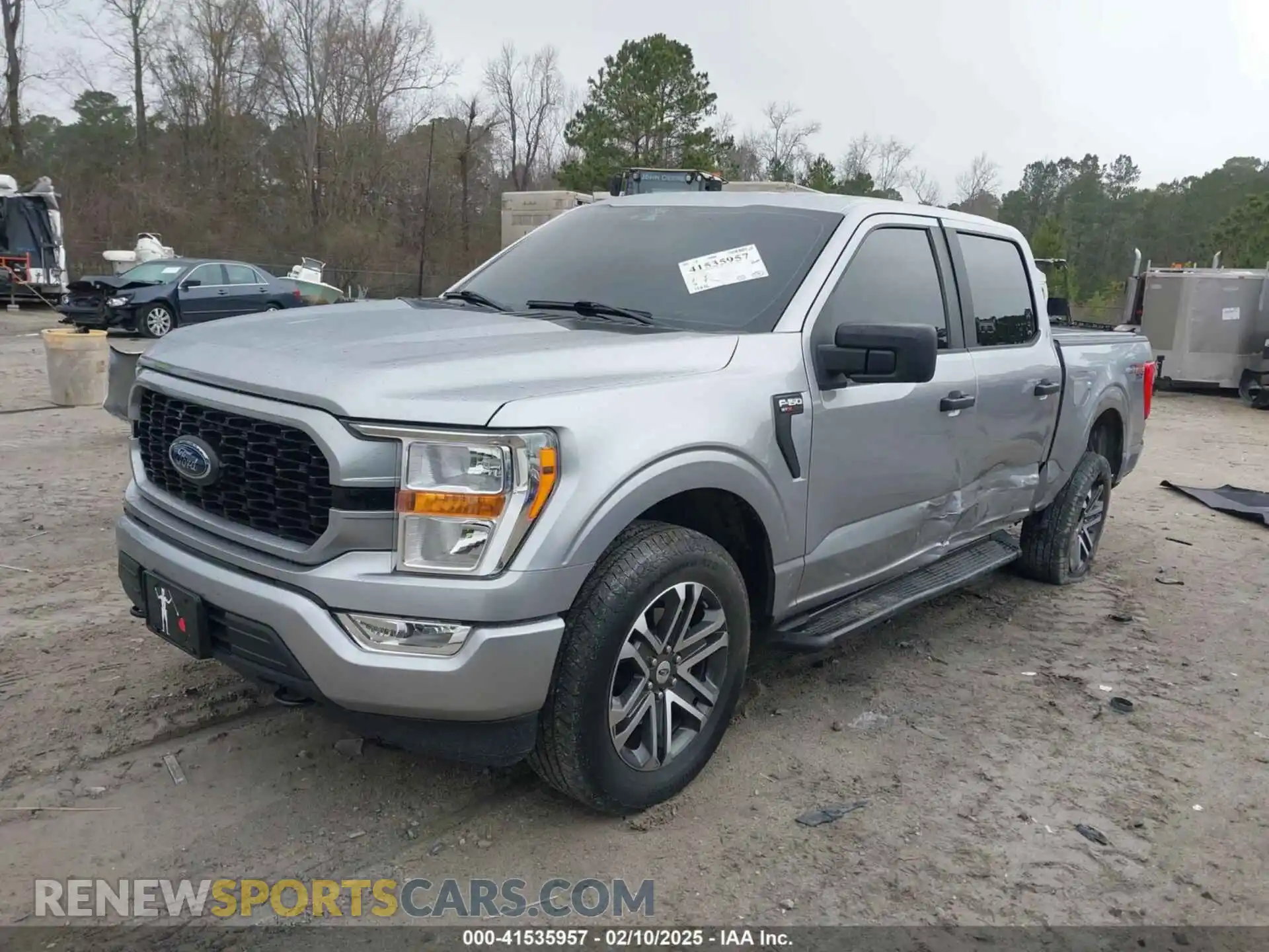 2 Photograph of a damaged car 1FTFW1E55MFC40280 FORD F-150 2021