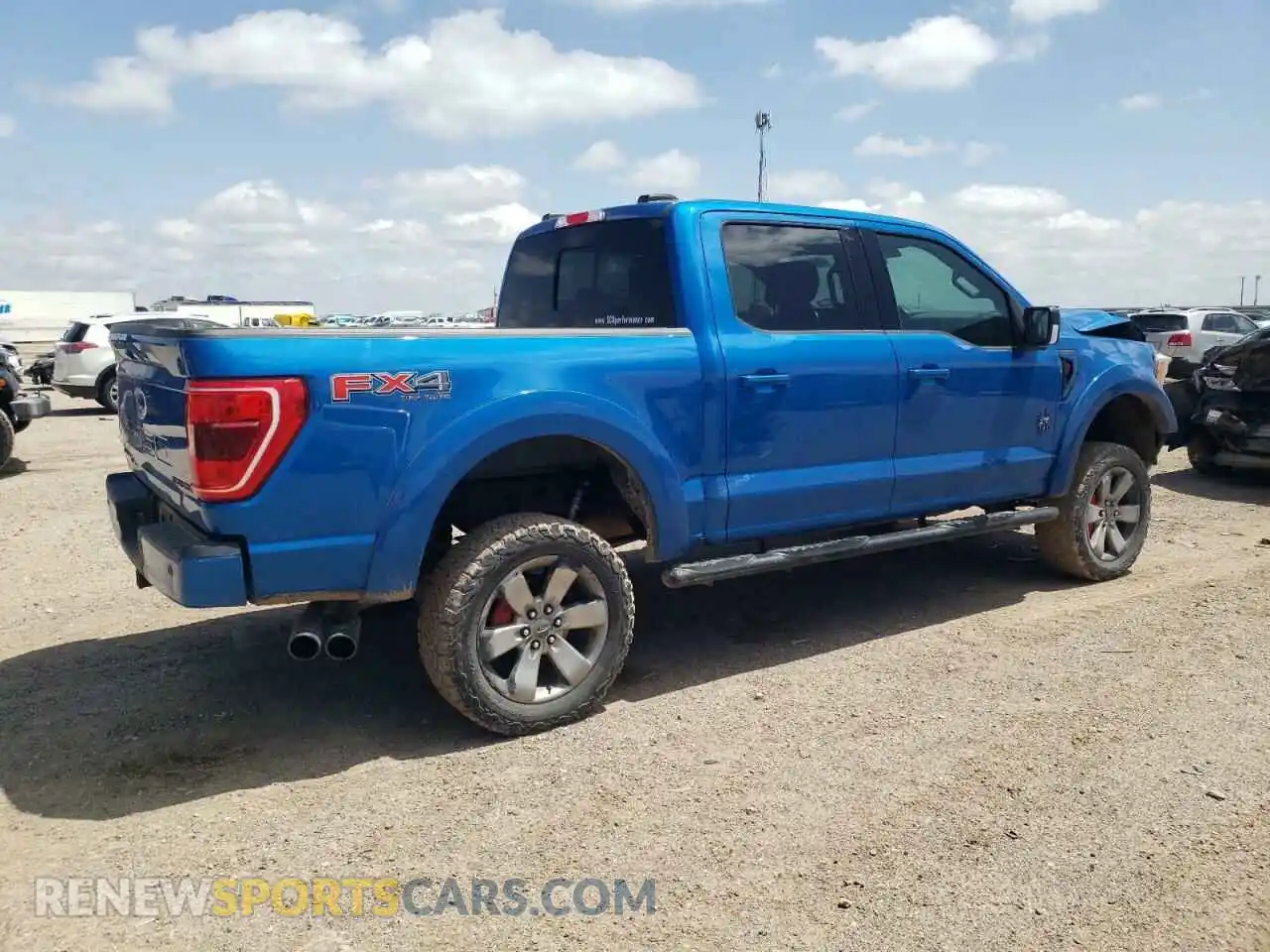 3 fotografías del automóvil dañado 1FTFW1E5XMFA04613 FORD F-150 2021