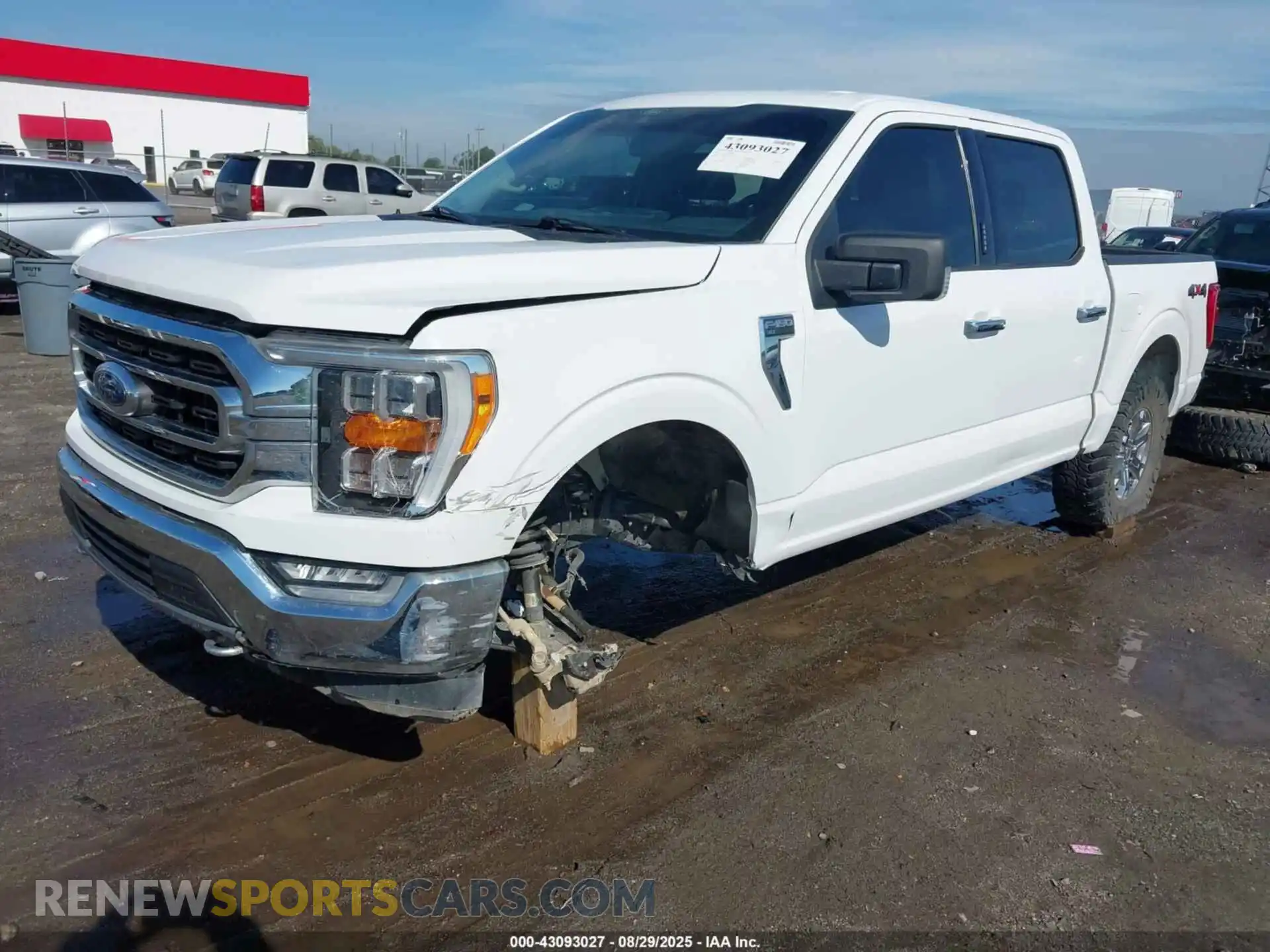 2 Photograph of a damaged car 1FTFW1E5XMFA83152 FORD F-150 2021