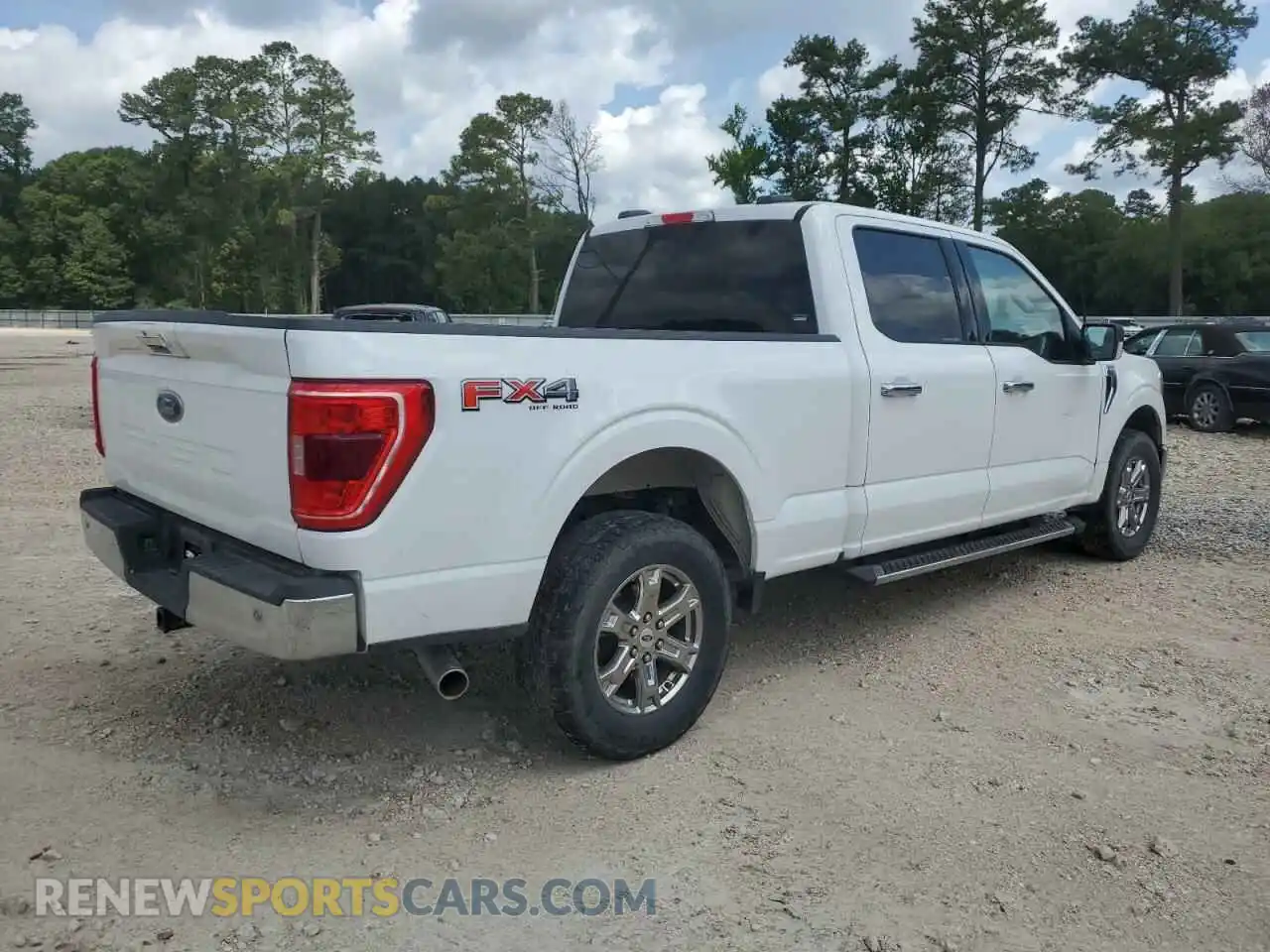 3 Photograph of a damaged car 1FTFW1E5XMFC08344 FORD F-150 2021
