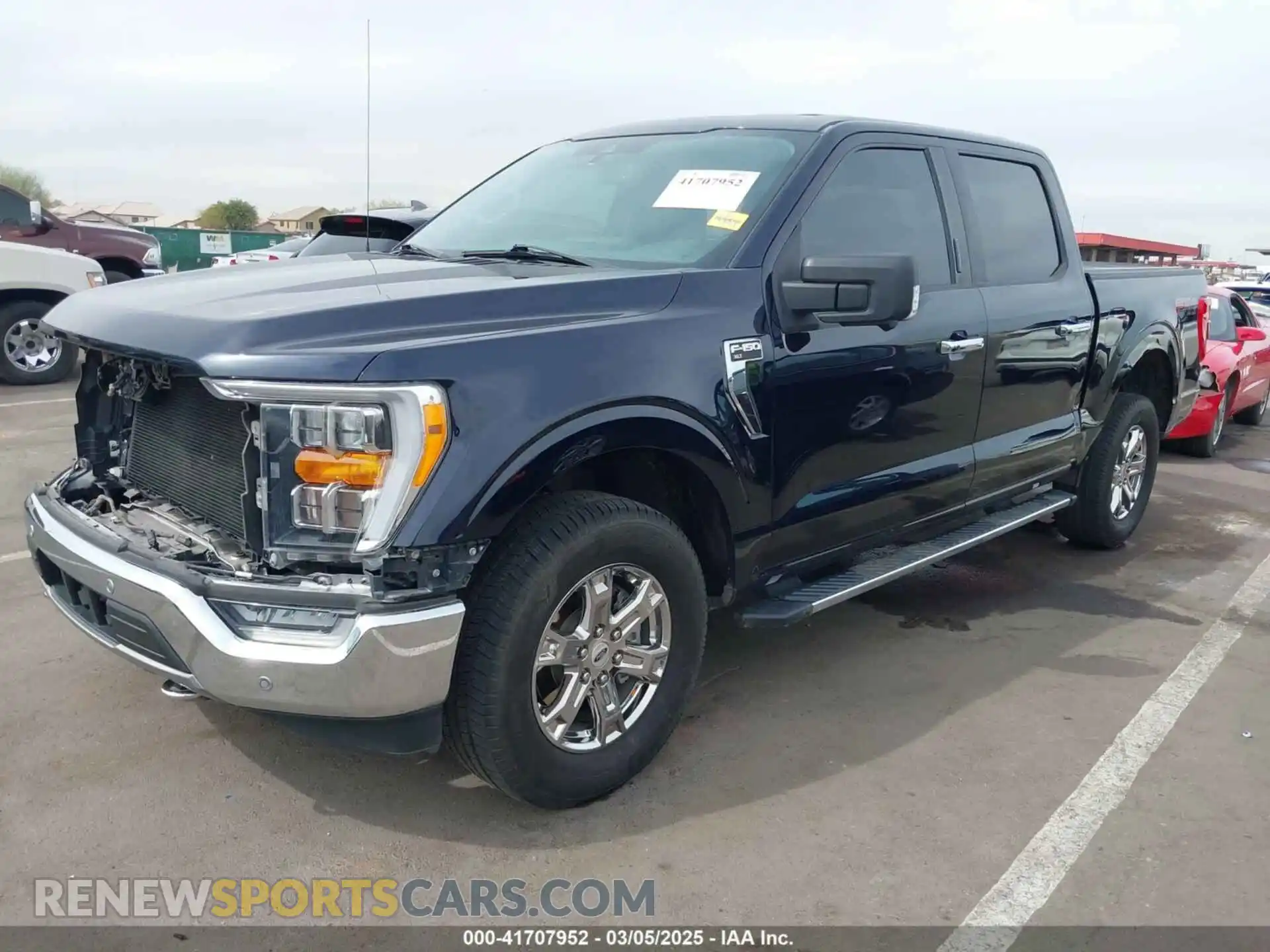 2 Photograph of a damaged car 1FTFW1E80MFB37486 FORD F-150 2021