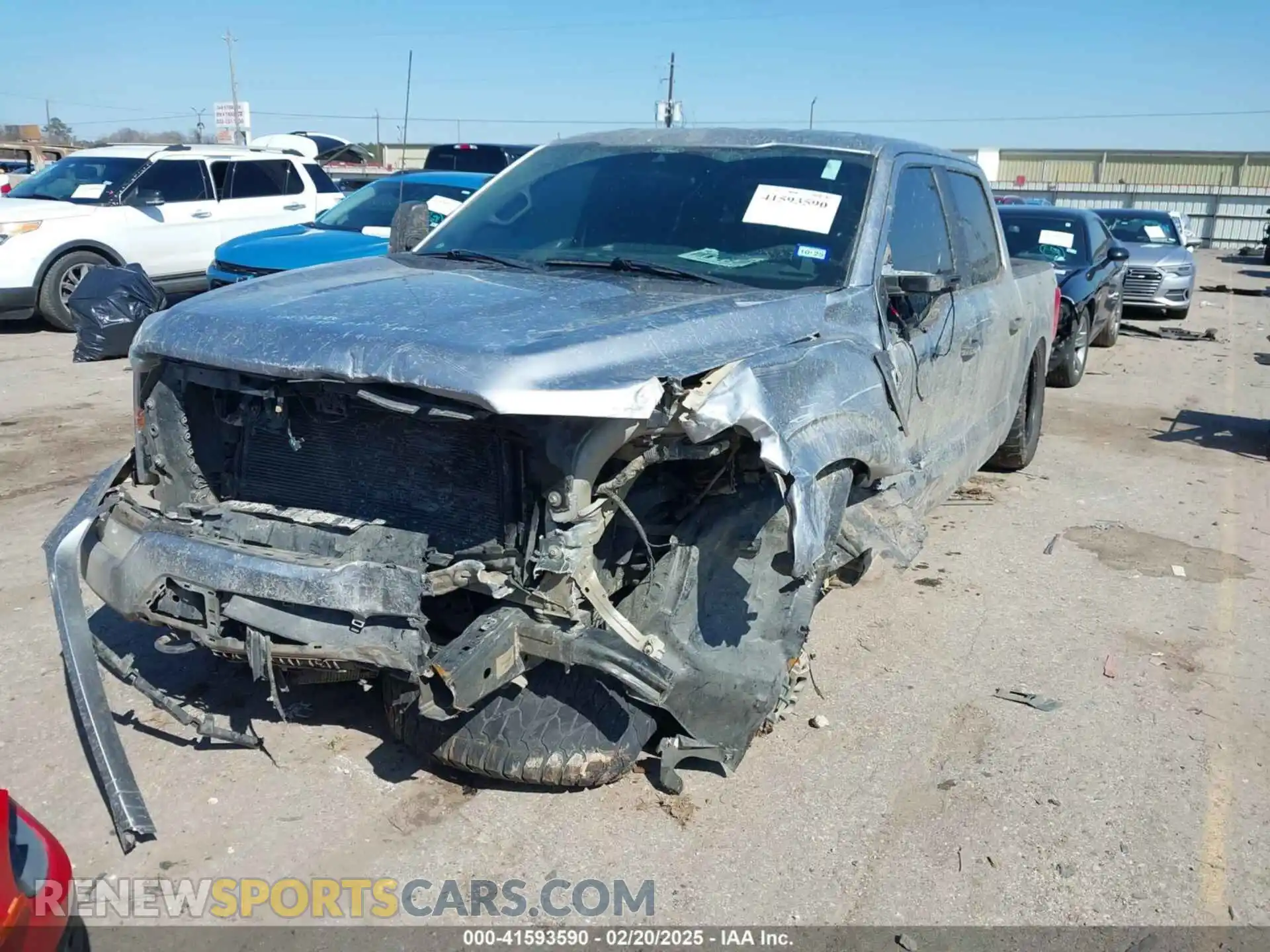 2 Photograph of a damaged car 1FTFW1E80MFC41315 FORD F-150 2021