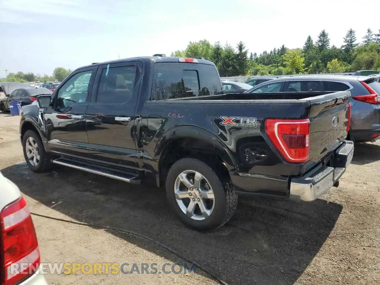 2 Photograph of a damaged car 1FTFW1E80MKD29336 FORD F-150 2021