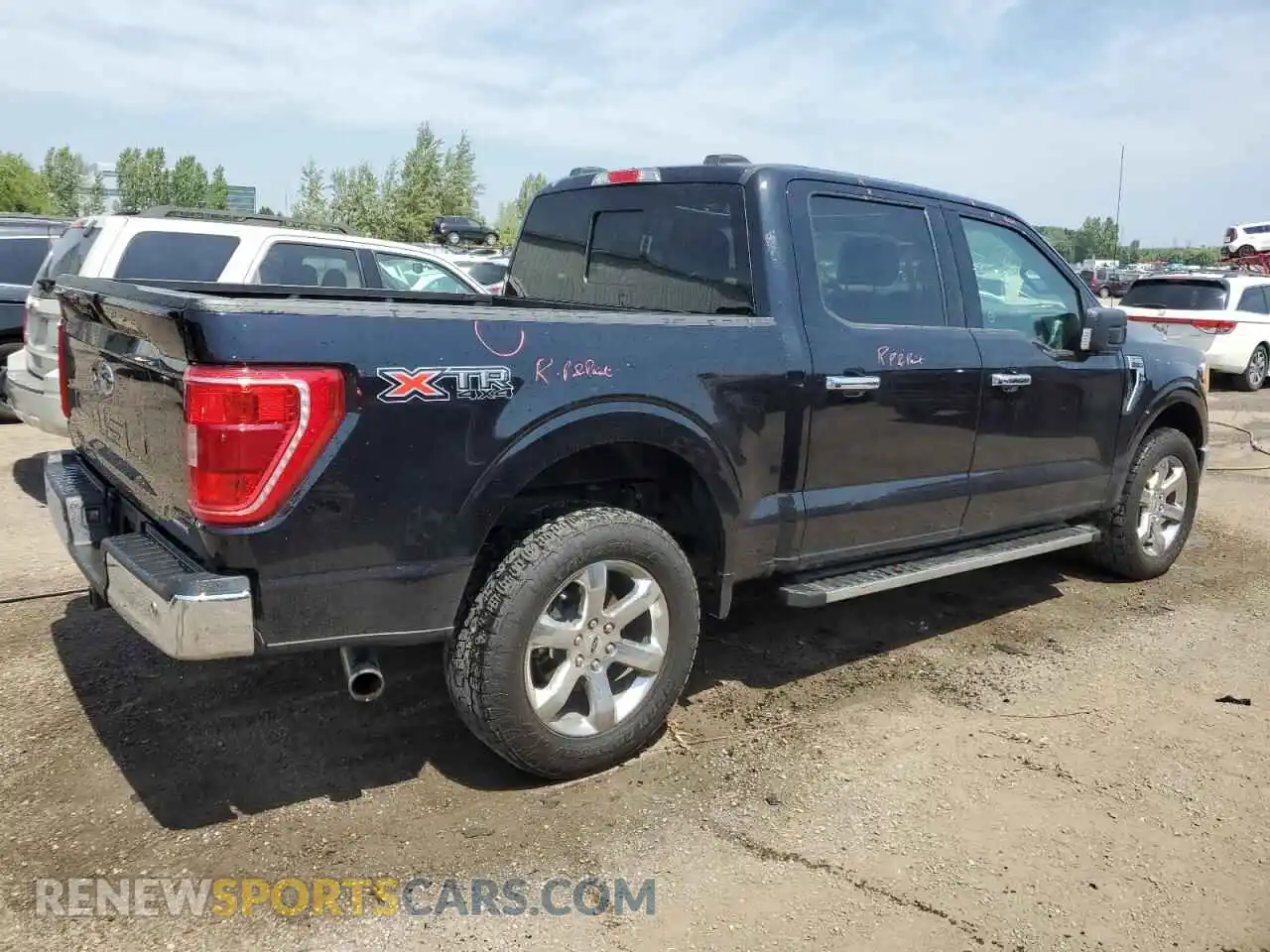 3 Photograph of a damaged car 1FTFW1E80MKD29336 FORD F-150 2021