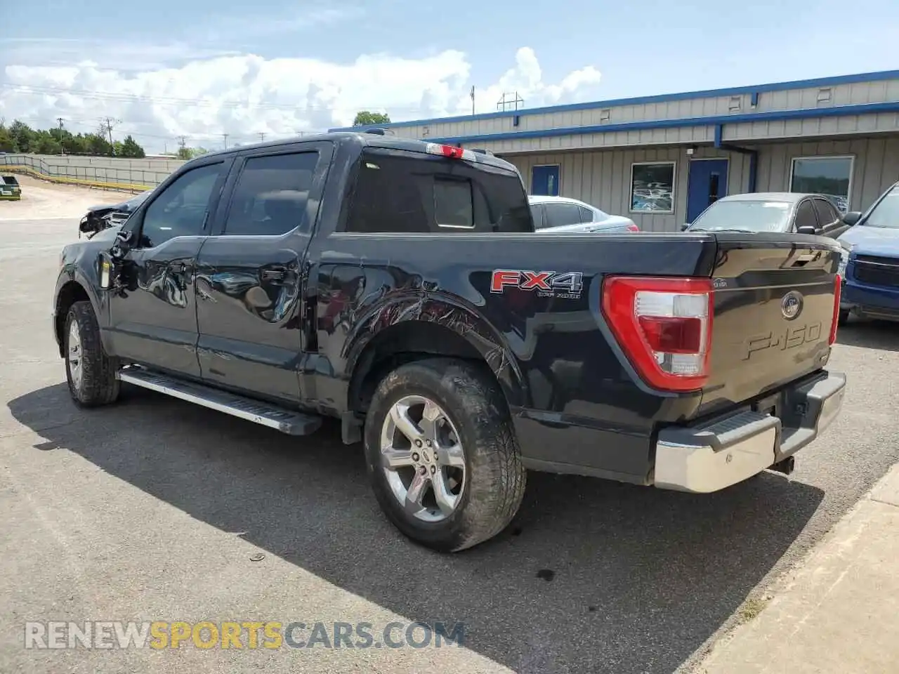 2 Photograph of a damaged car 1FTFW1E81MFC04497 FORD F-150 2021