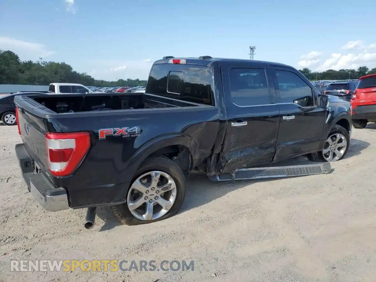 3 Photograph of a damaged car 1FTFW1E81MFC04497 FORD F-150 2021