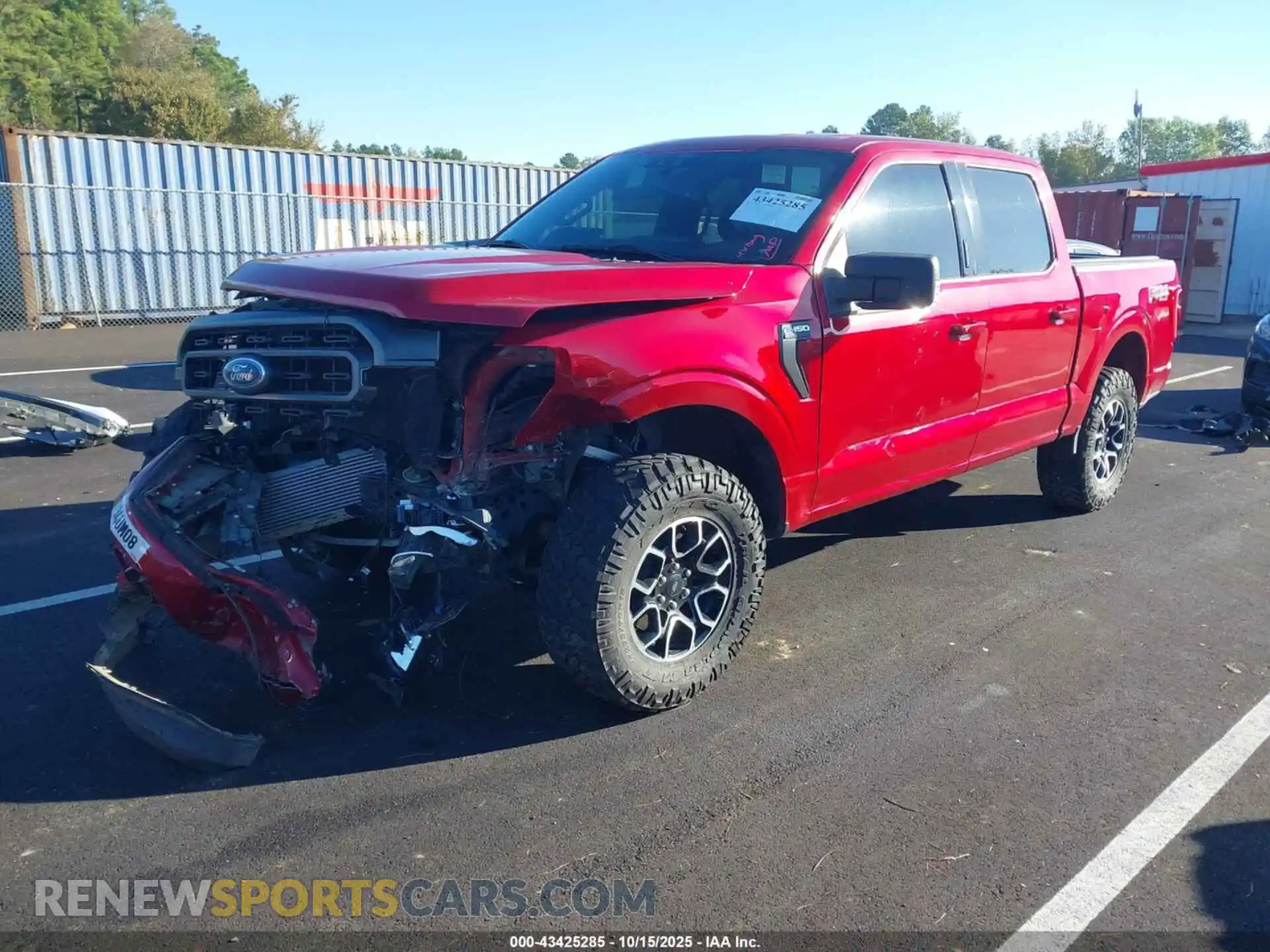2 Photograph of a damaged car 1FTFW1E81MFC08758 FORD F-150 2021