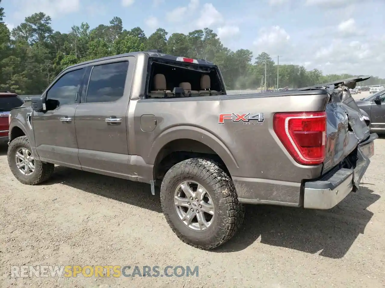 2 Photograph of a damaged car 1FTFW1E81MFC40903 FORD F-150 2021