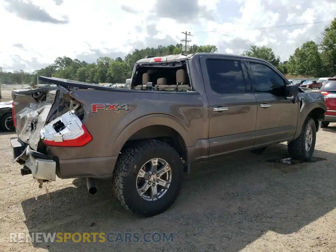 3 Photograph of a damaged car 1FTFW1E81MFC40903 FORD F-150 2021