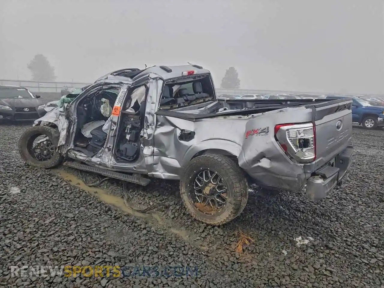 2 Photograph of a damaged car 1FTFW1ED4MFC08038 FORD F-150 2021