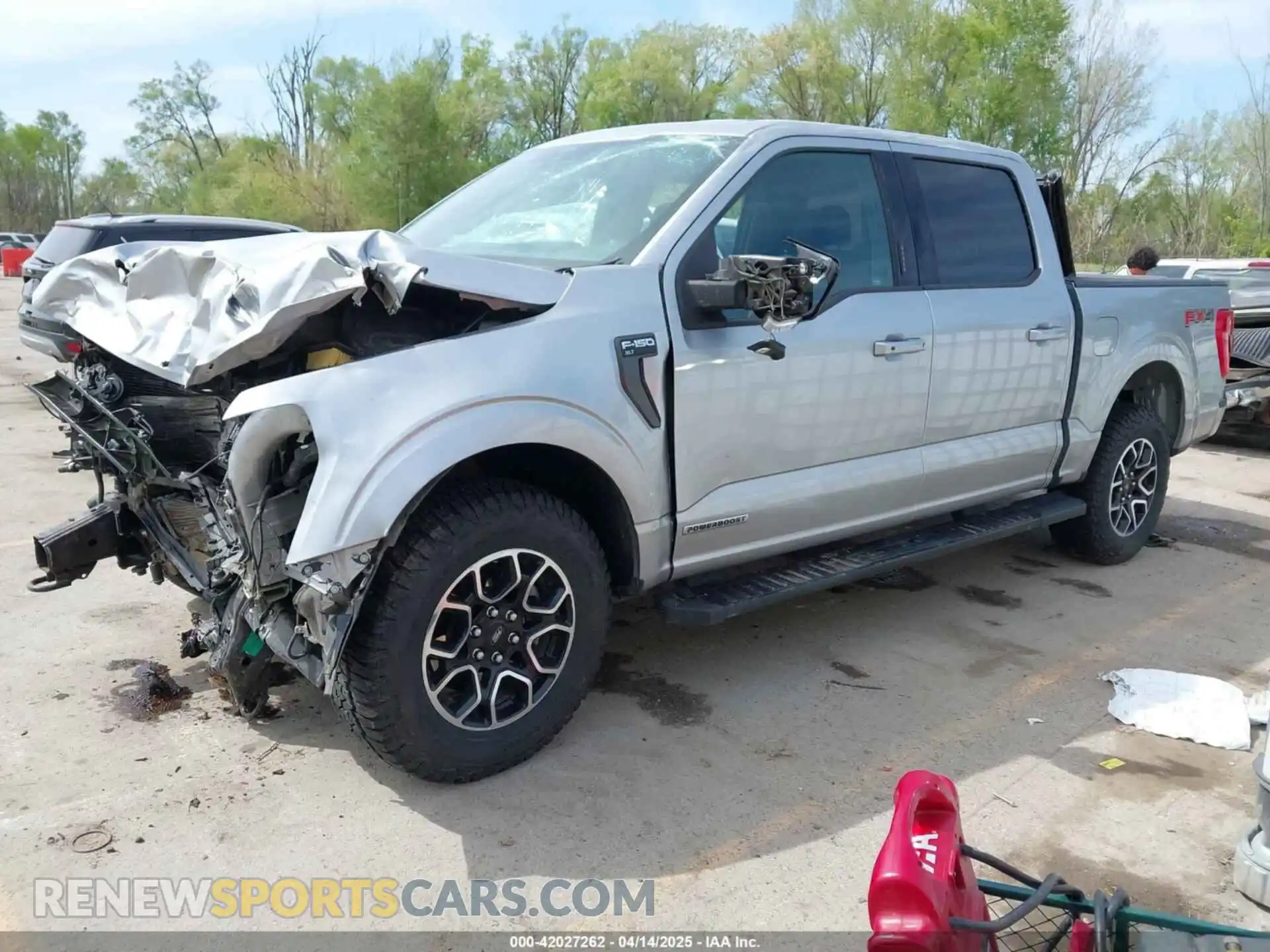 2 Photograph of a damaged car 1FTFW1ED5MFB00611 FORD F-150 2021
