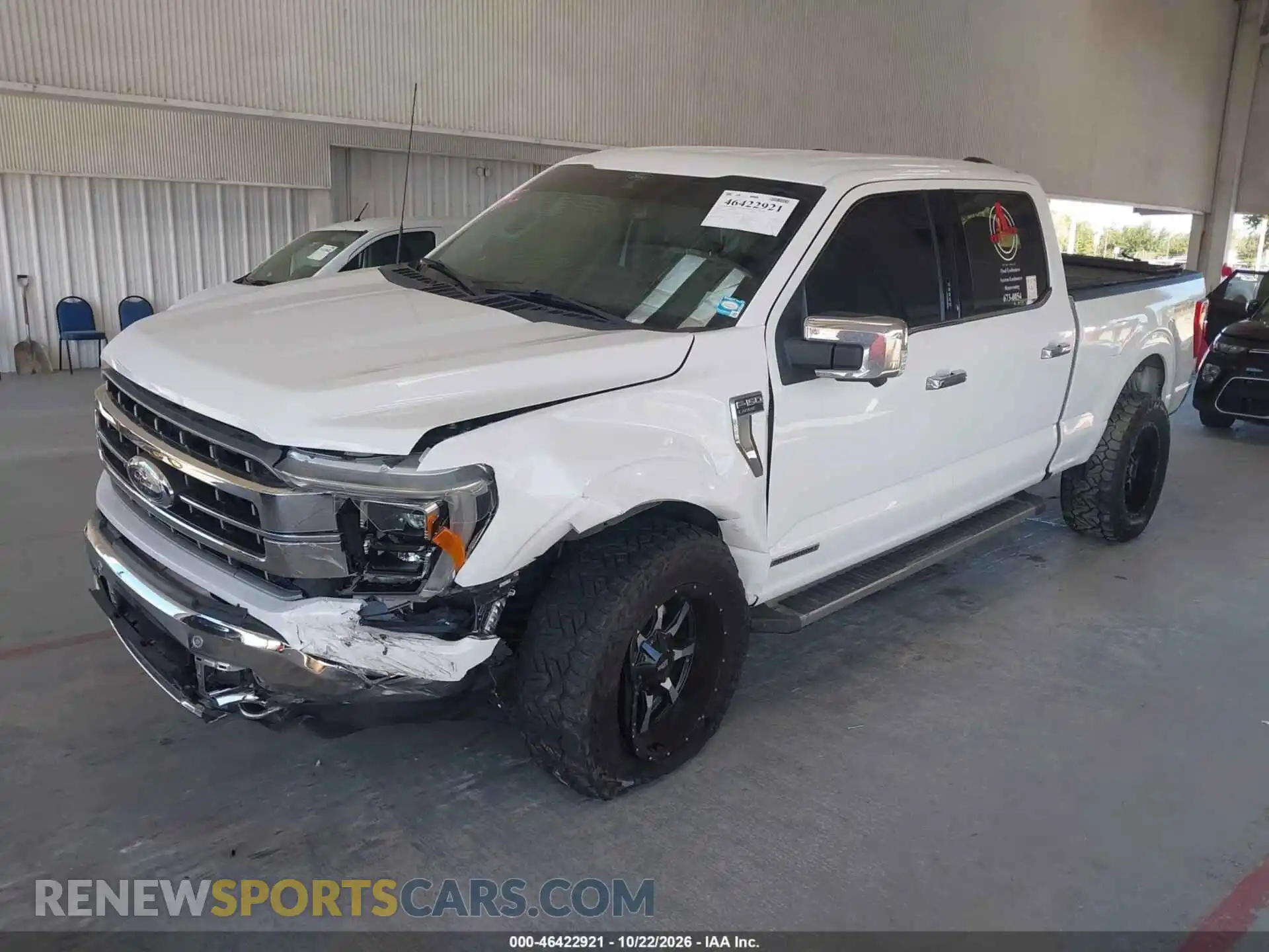 2 Photograph of a damaged car 1FTFW1ED8MFC92347 FORD F-150 2021