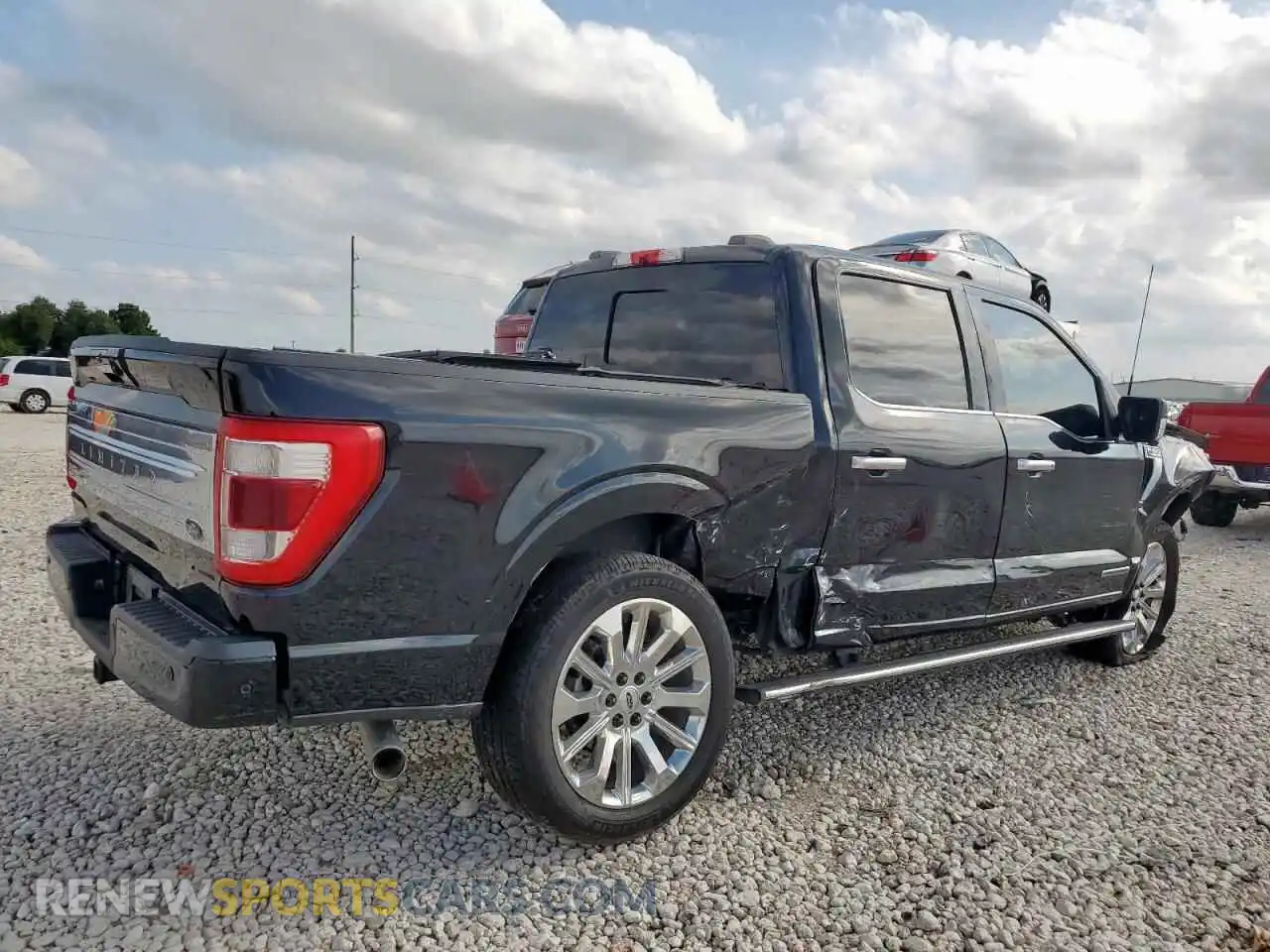 3 Photograph of a damaged car 1FTFW1ED9MFC03627 FORD F-150 2021