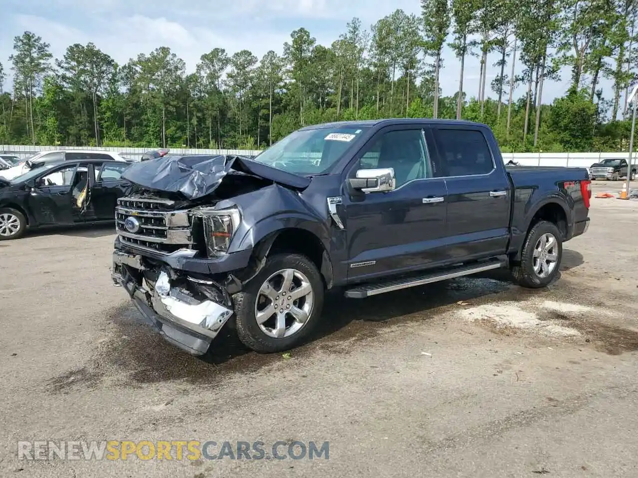 1 Photograph of a damaged car 1FTFW1EDXMFC68941 FORD F-150 2021