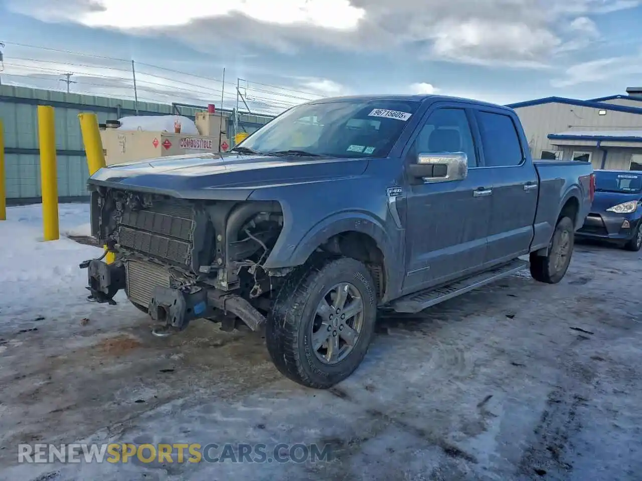 1 Photograph of a damaged car 1FTFW1EDXMFD02361 FORD F-150 2021