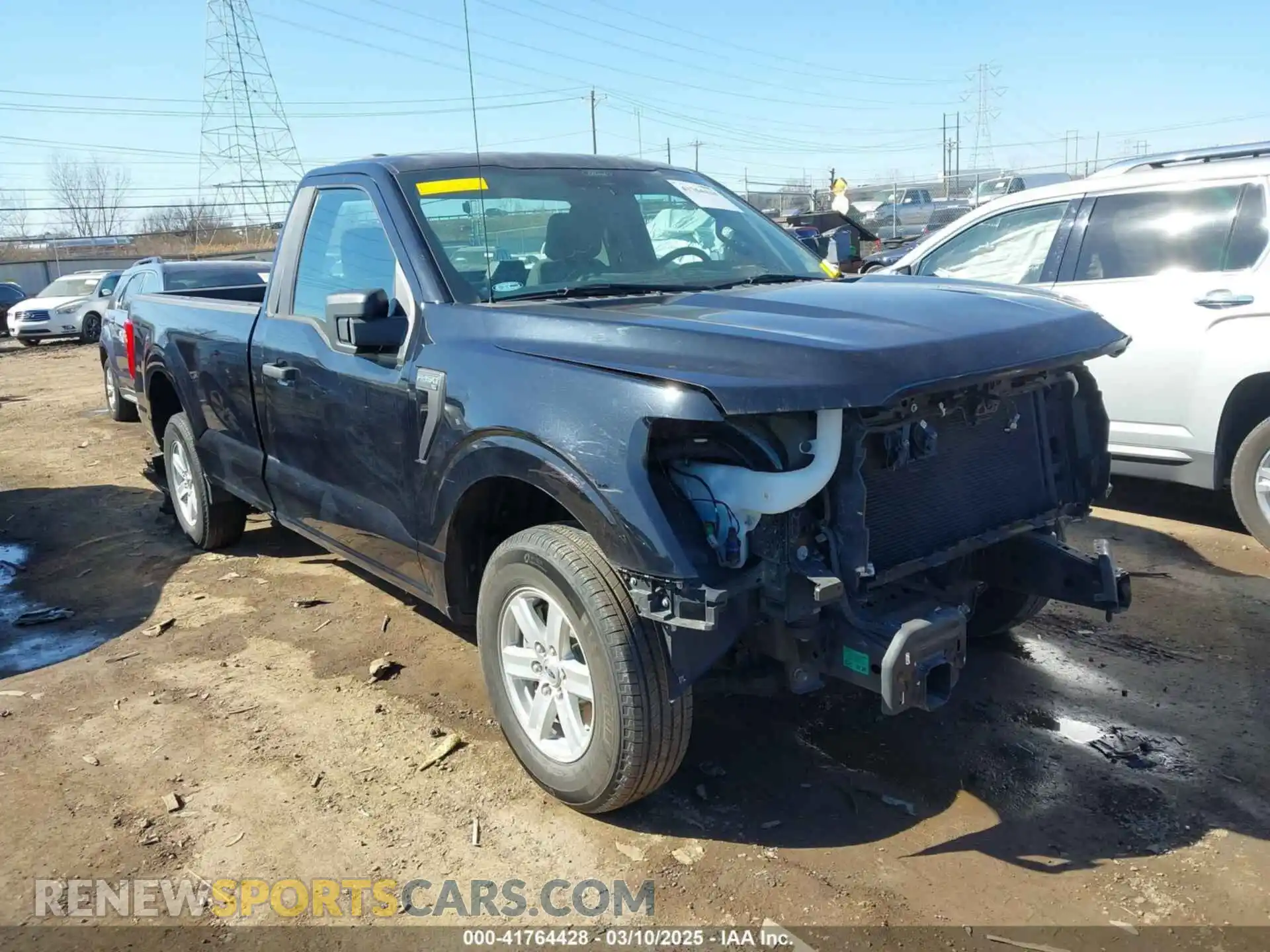 1 Photograph of a damaged car 1FTMF1CB4MKD64841 FORD F-150 2021