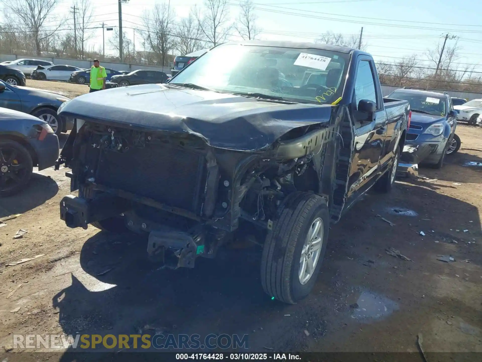 2 Photograph of a damaged car 1FTMF1CB4MKD64841 FORD F-150 2021