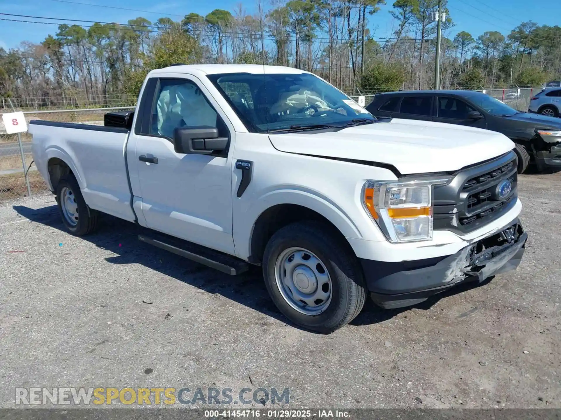 1 Photograph of a damaged car 1FTMF1CB5MKE08099 FORD F-150 2021