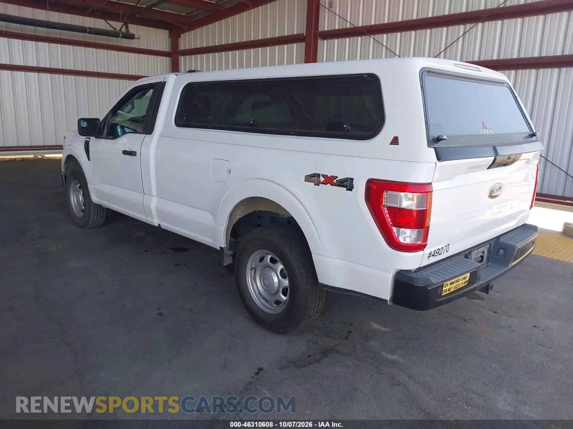 3 Photograph of a damaged car 1FTMF1EB2MKE57273 FORD F-150 2021