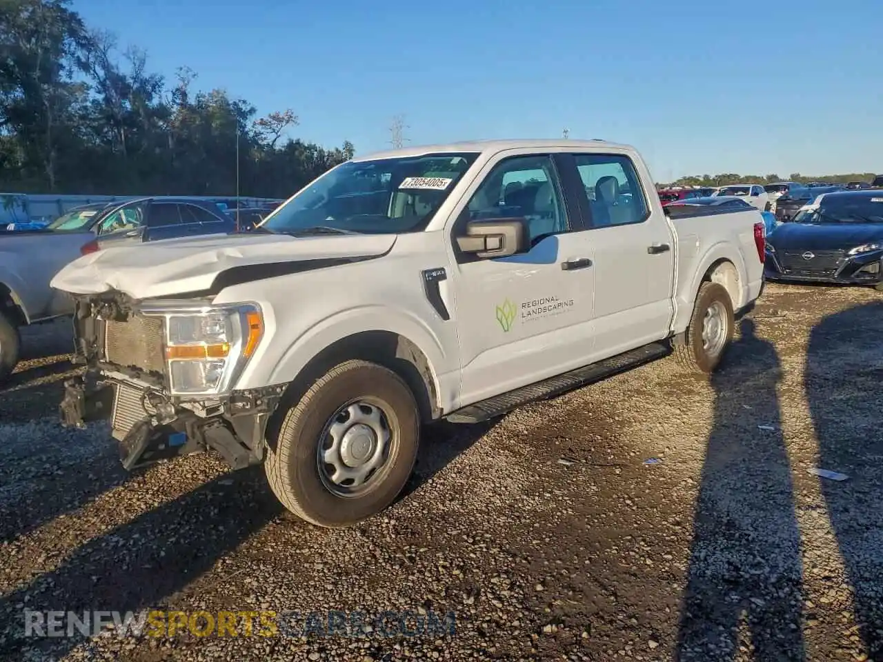 1 Photograph of a damaged car 1FTEW1CP1NFB29940 FORD F-150 2022