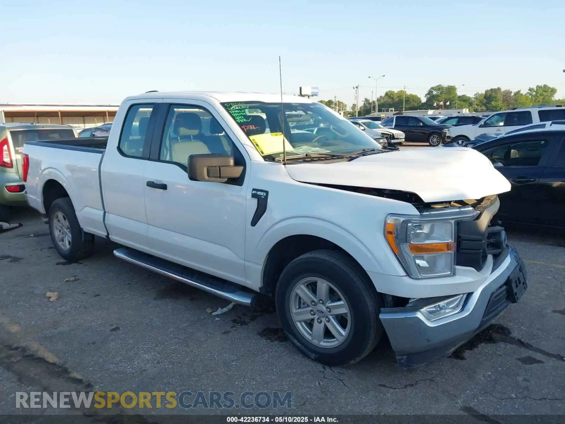 1 Photograph of a damaged car 1FTEX1C50NFB22148 FORD F-150 2022