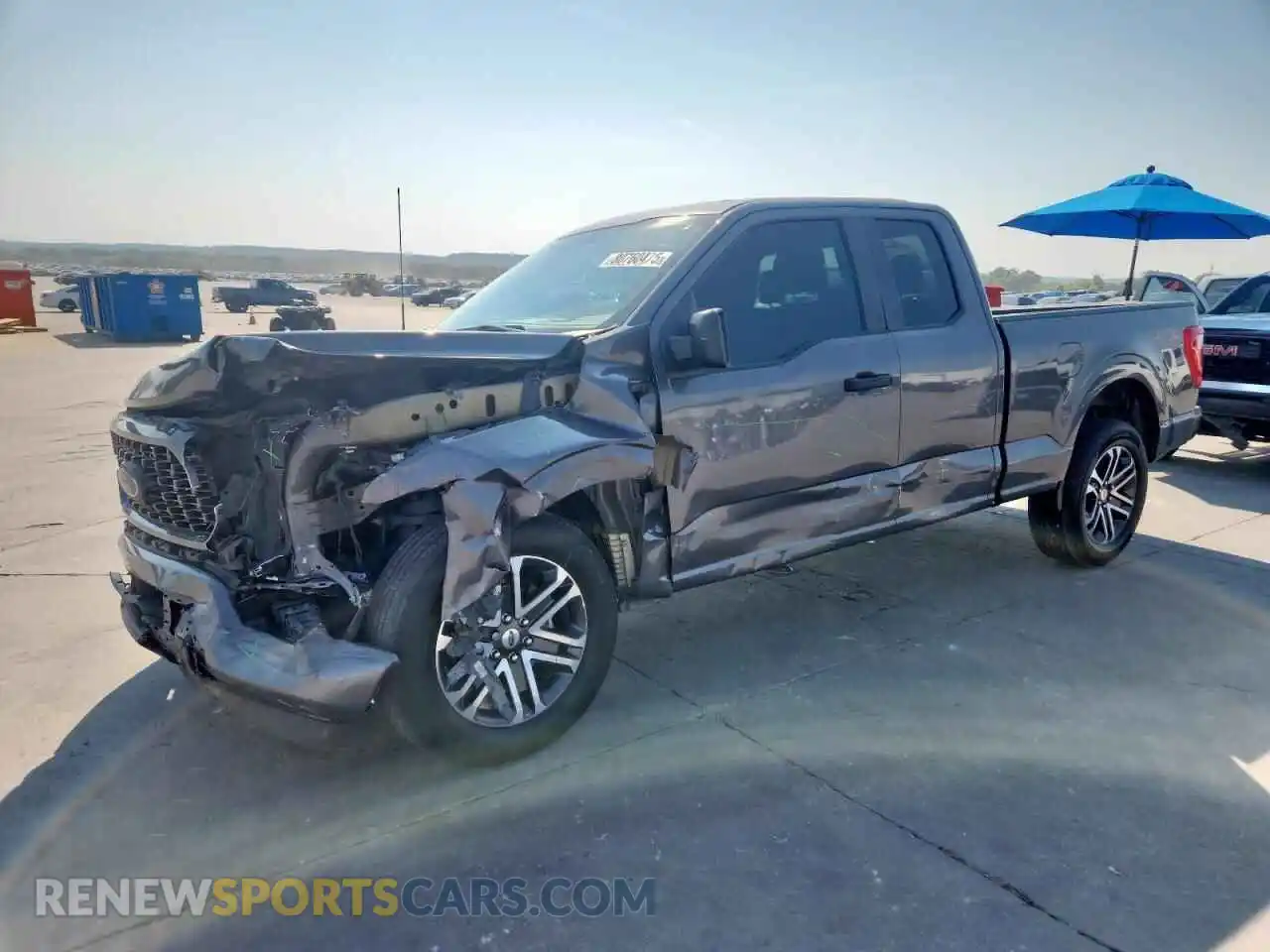 1 Photograph of a damaged car 1FTEX1CPXNKF14921 FORD F-150 2022