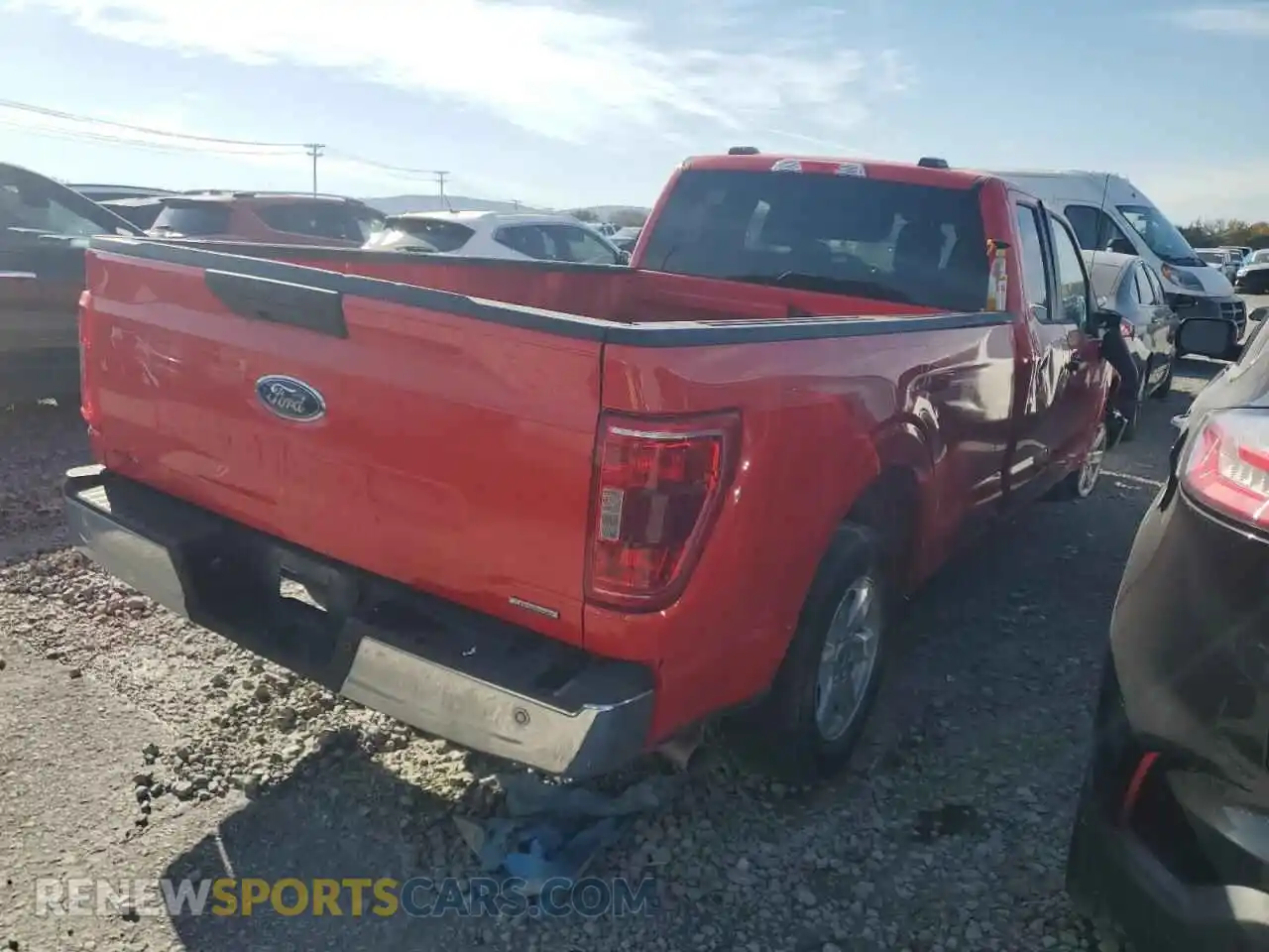 3 Photograph of a damaged car 1FTEX1CPXNKF29368 FORD F-150 2022