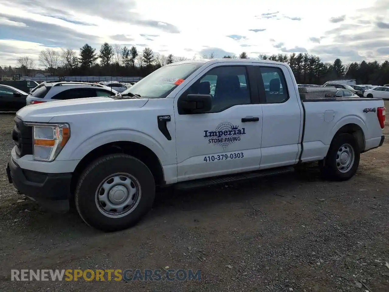 1 Photograph of a damaged car 1FTEX1EB9NKD57710 FORD F-150 2022