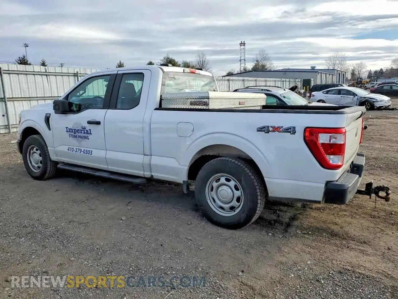 2 Photograph of a damaged car 1FTEX1EB9NKD57710 FORD F-150 2022