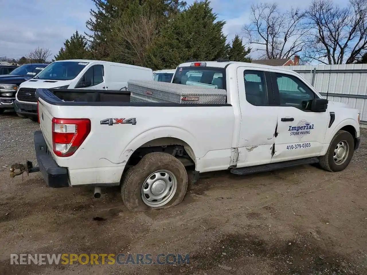 3 Photograph of a damaged car 1FTEX1EB9NKD57710 FORD F-150 2022