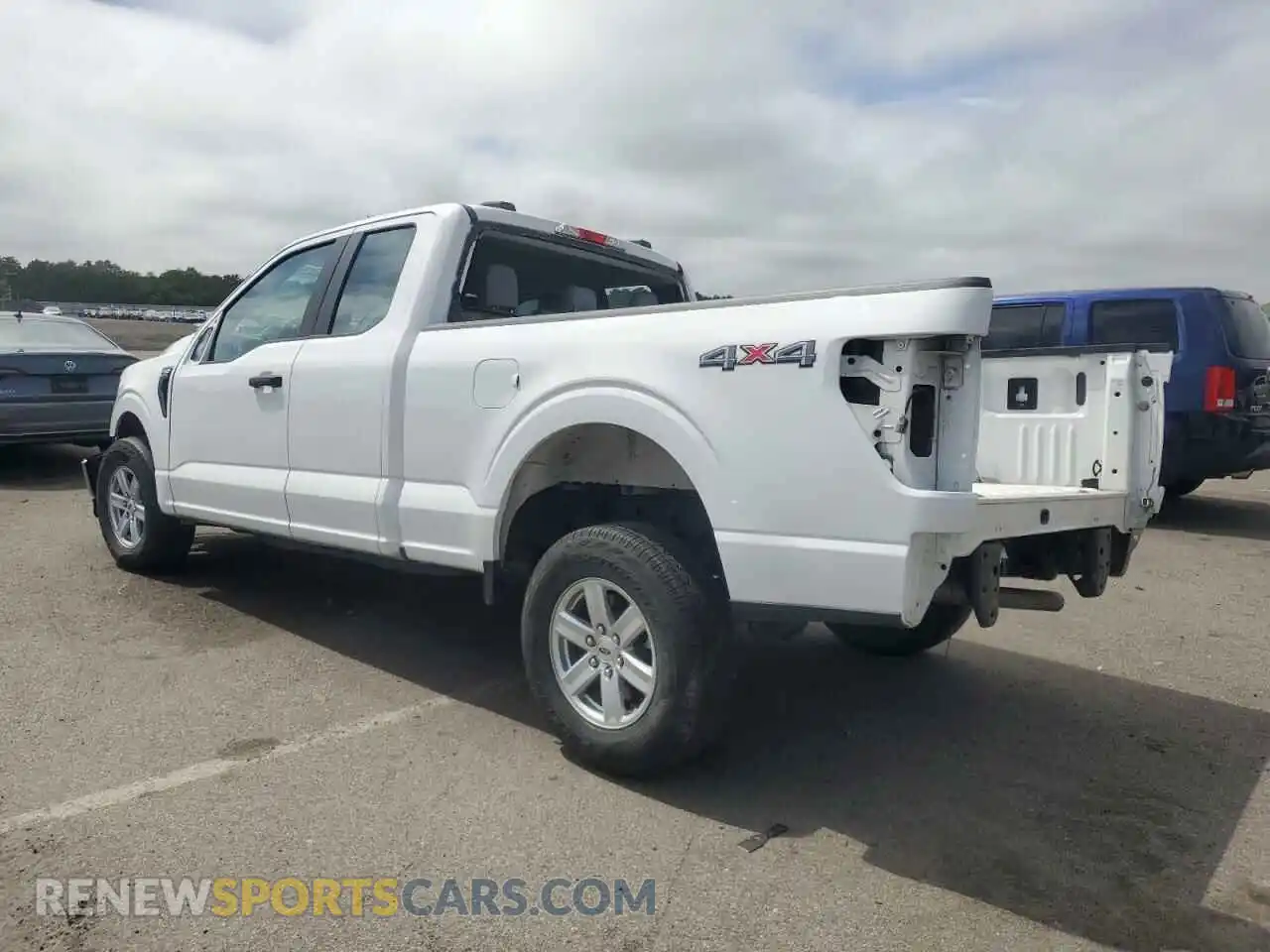 2 Photograph of a damaged car 1FTEX1EP7NKF07020 FORD F-150 2022