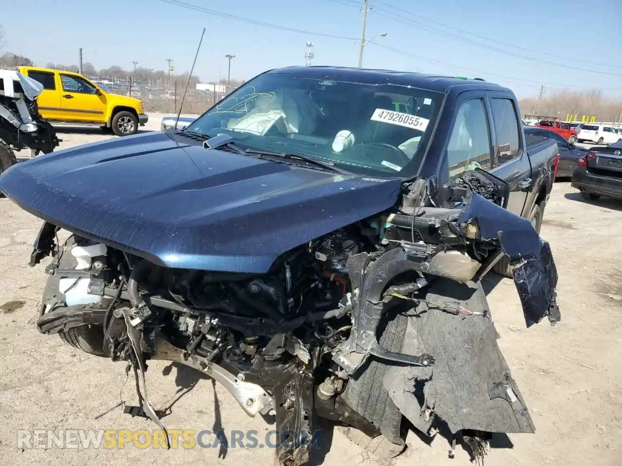 1 Photograph of a damaged car 1FTFW1ED5NFB06202 FORD F-150 2022