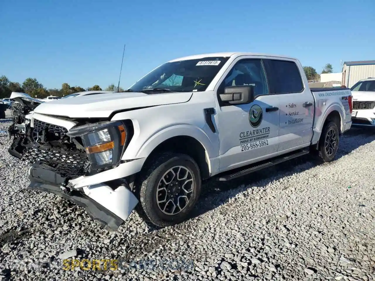 1 Photograph of a damaged car 1FTEW1CP2PKE36835 FORD F-150 2023