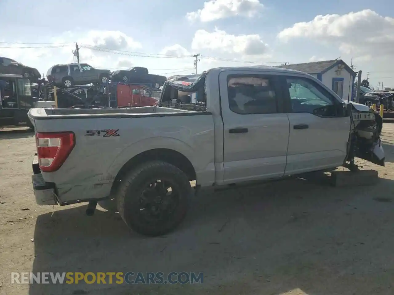 3 Фотография поврежденного автомобиля 1FTEW1CP7PKF98136 FORD F-150 2023
