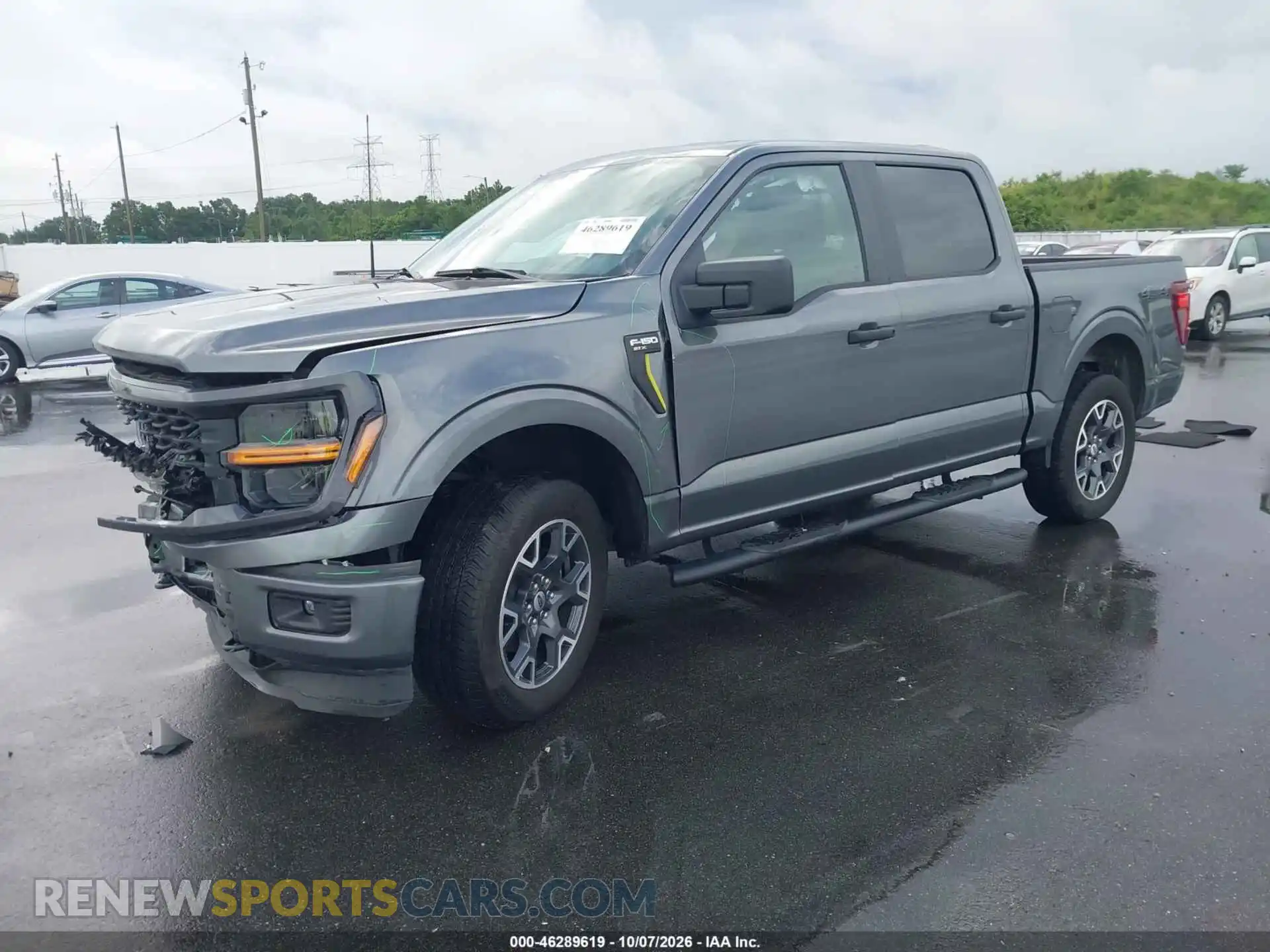 2 fotografías del automóvil dañado 1FTEW2LP8SFB15566 FORD F-150 2025
