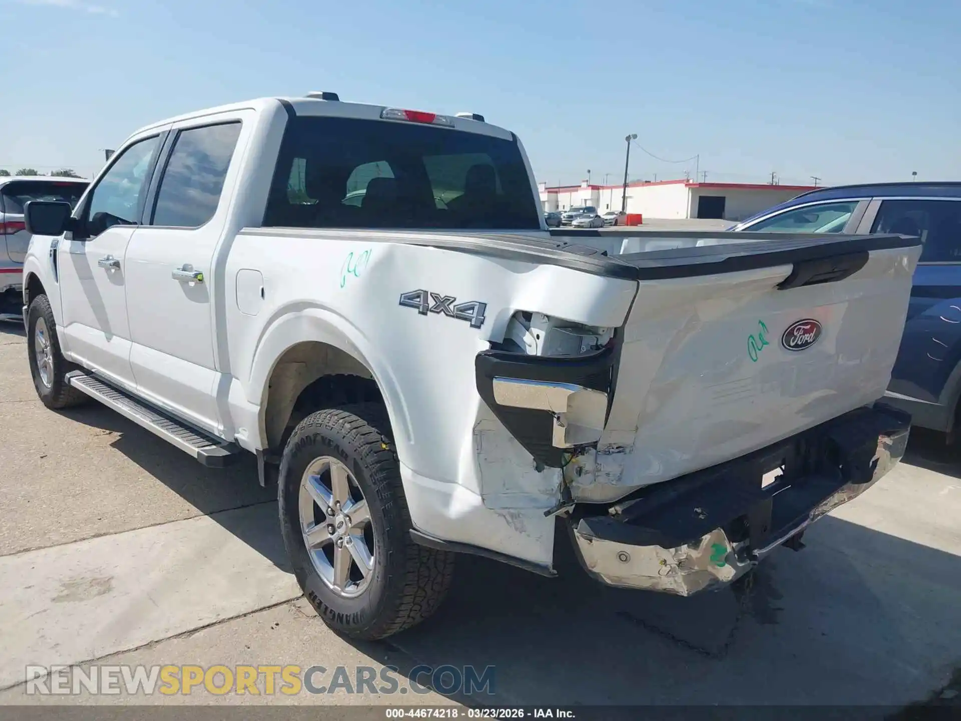 3 fotografías del automóvil dañado 1FTEW3LP9SKE09278 FORD F-150 2025