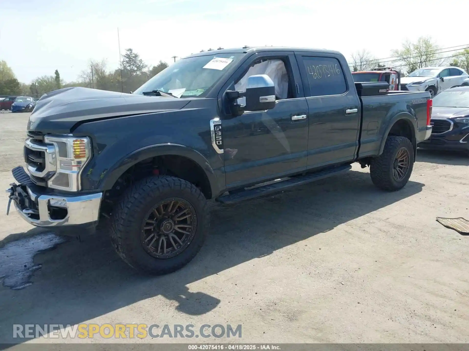 2 Photograph of a damaged car 1FT8W3BNXMEC16653 FORD F-350 2021