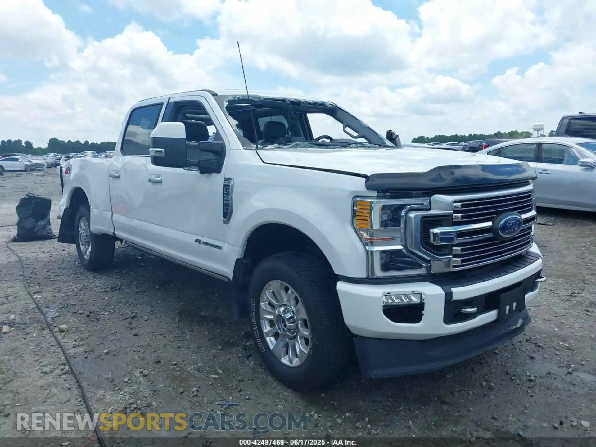 1 Photograph of a damaged car 1FT8W3BTXNEC05278 FORD F-350 2022