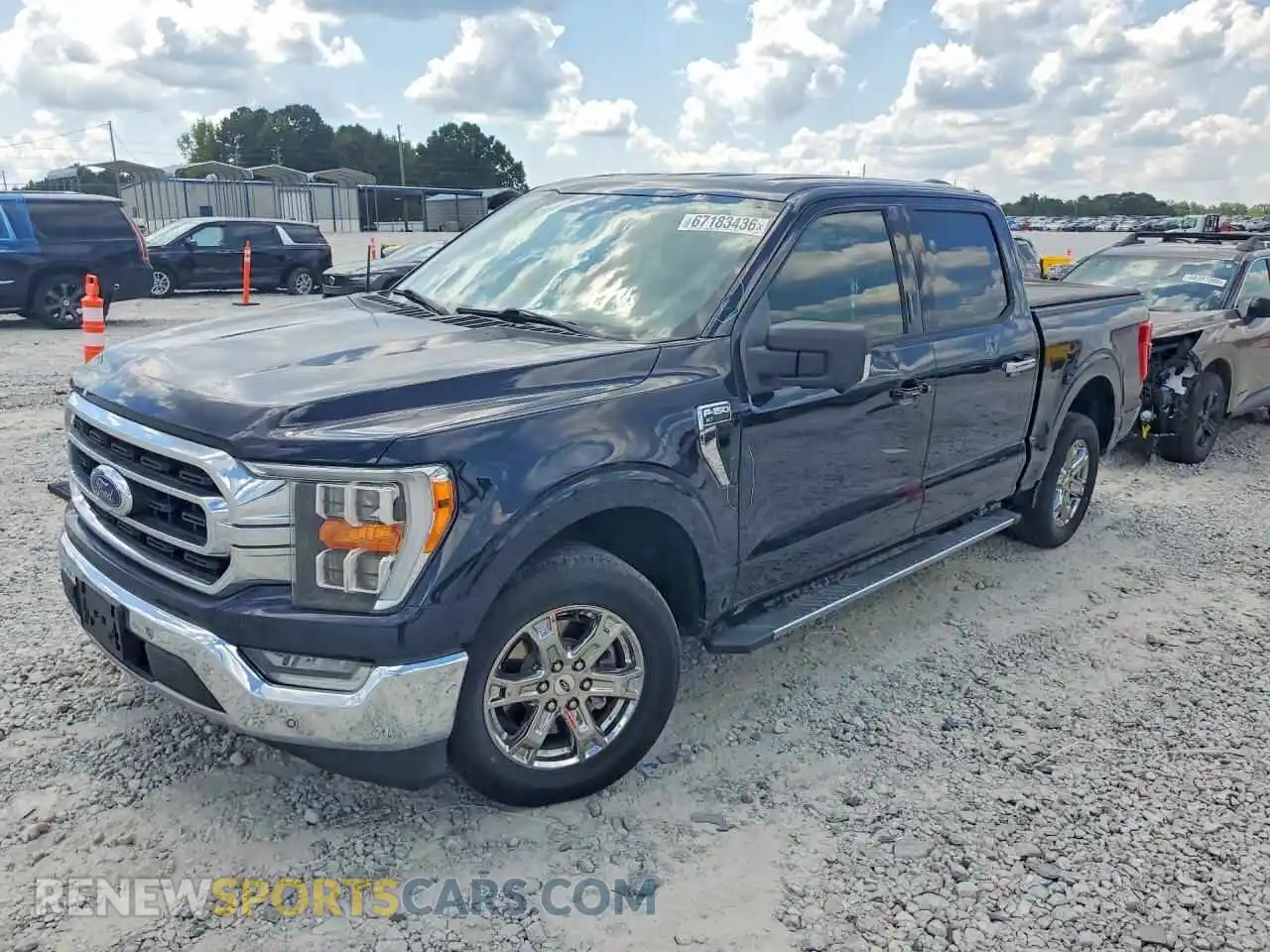 1 Photograph of a damaged car 1FTEW1CP3MFC69096 FORD F150 2021