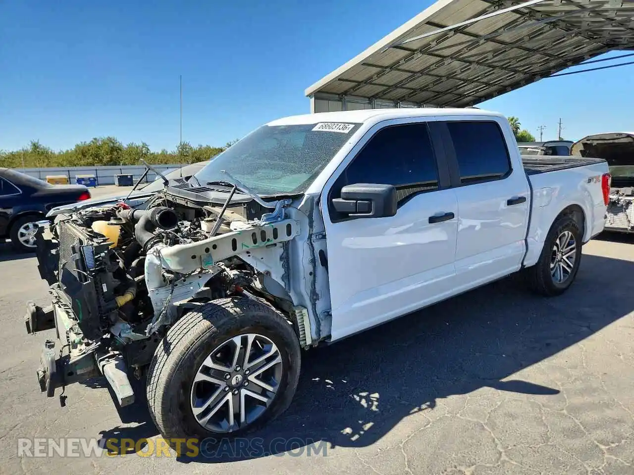 1 Photograph of a damaged car 1FTEW1CP4MKD23156 FORD F150 2021
