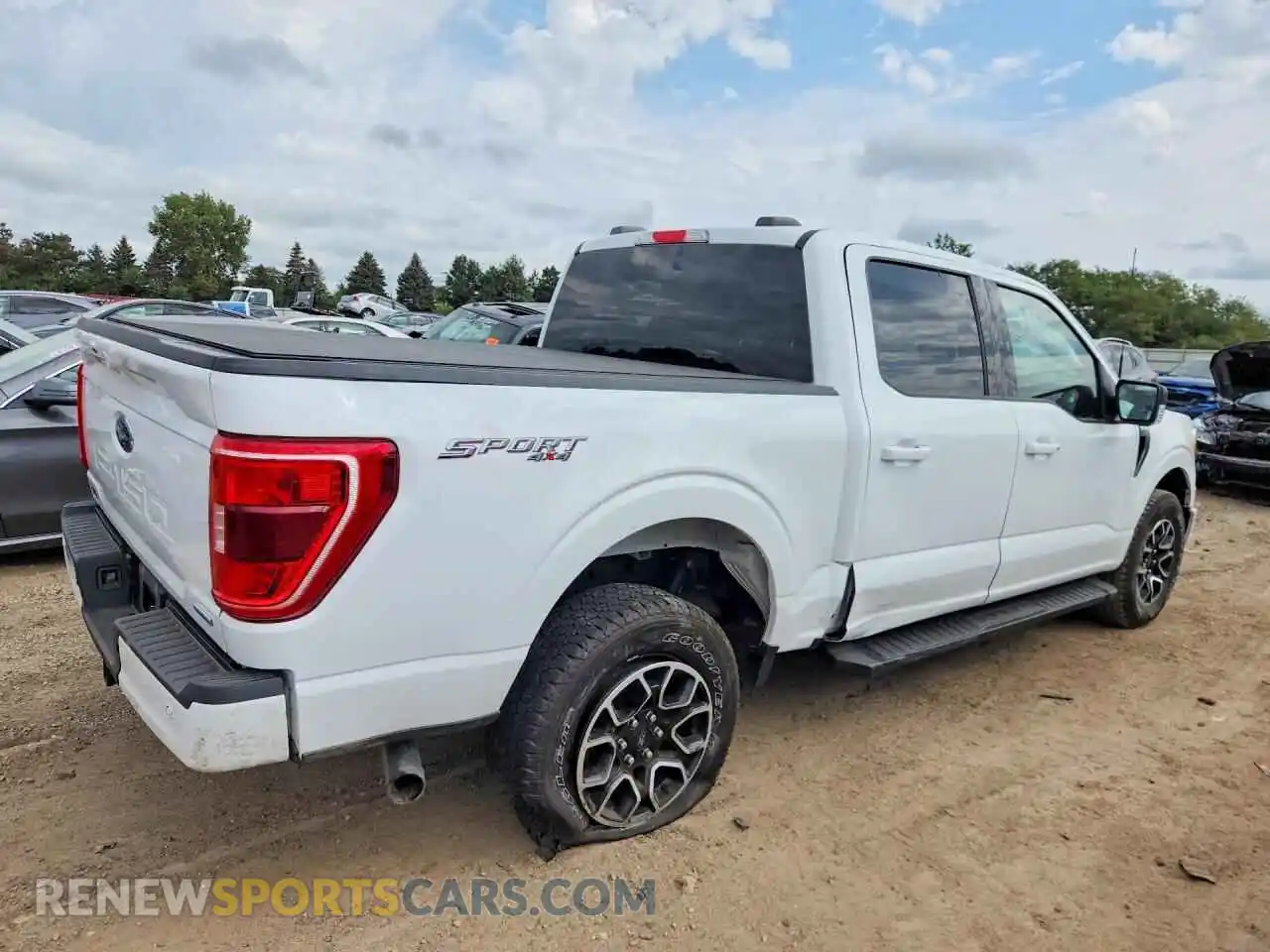 3 Photograph of a damaged car 1FTEW1EP0MFB85427 FORD F150 2021