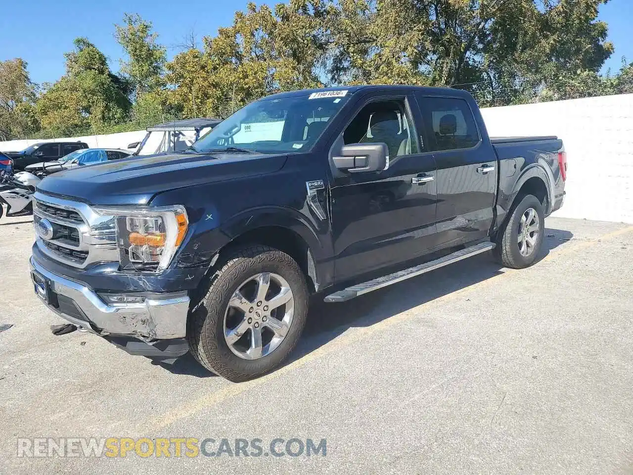1 Photograph of a damaged car 1FTEW1EP2MKD72630 FORD F150 2021