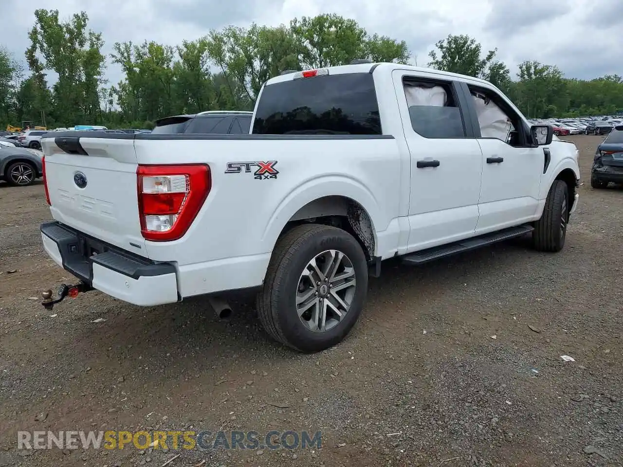 3 Фотография поврежденного автомобиля 1FTEW1EP3MFA34100 FORD F150 2021