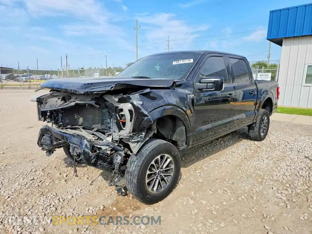 1 fotografías del automóvil dañado 1FTEW1EP3MFC11096 FORD F150 2021