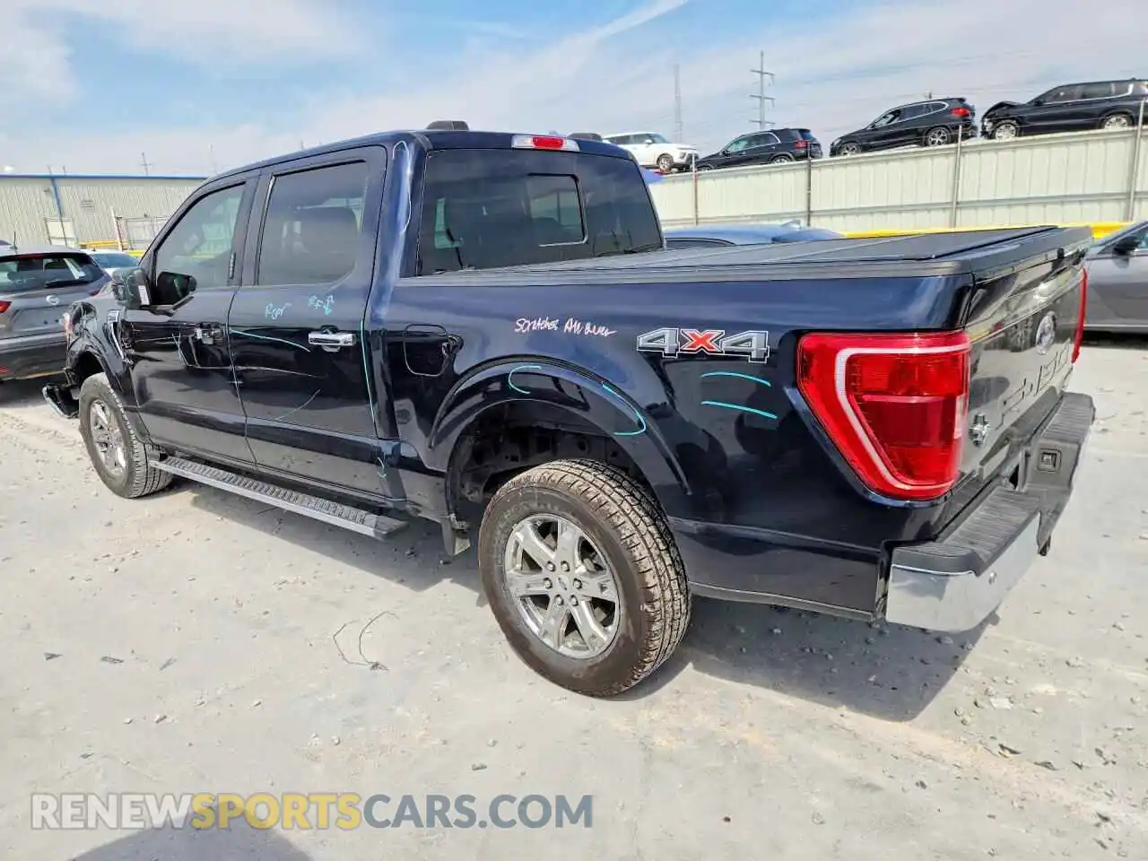 2 Фотография поврежденного автомобиля 1FTEW1EP6MFB16287 FORD F150 2021