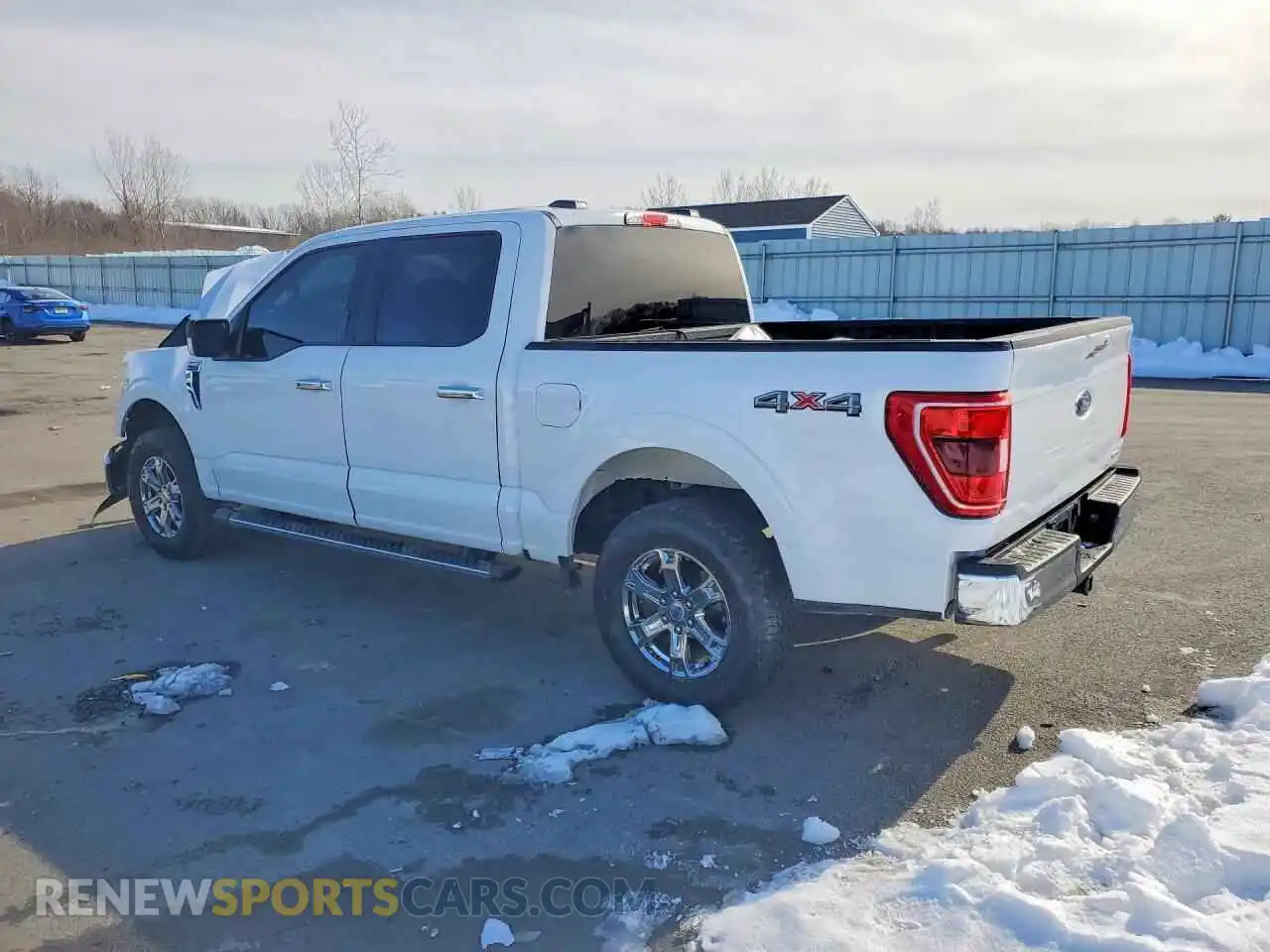 2 fotografías del automóvil dañado 1FTEW1EP8MKE30725 FORD F150 2021