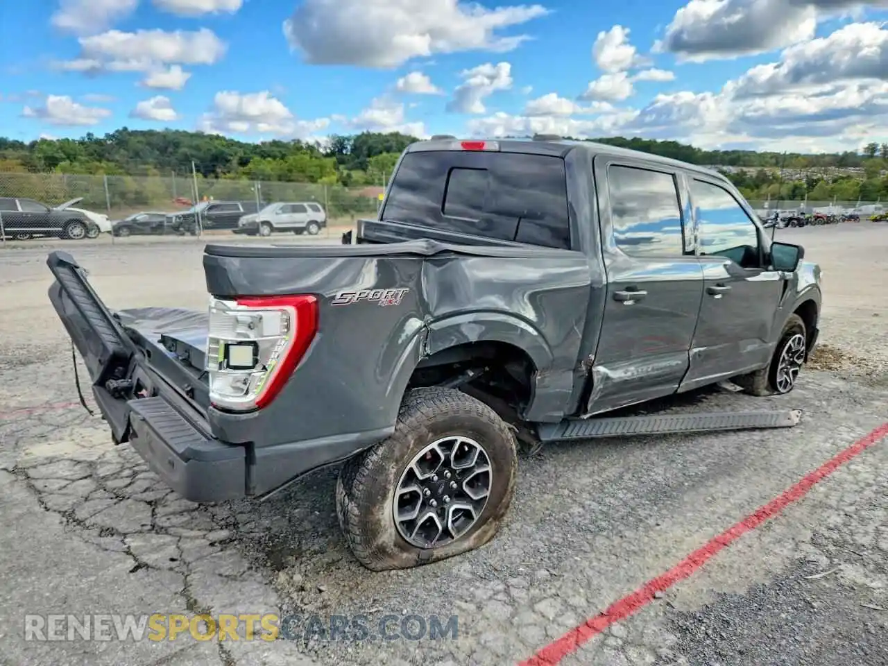 3 Photograph of a damaged car 1FTEW1EP9MFC42322 FORD F150 2021