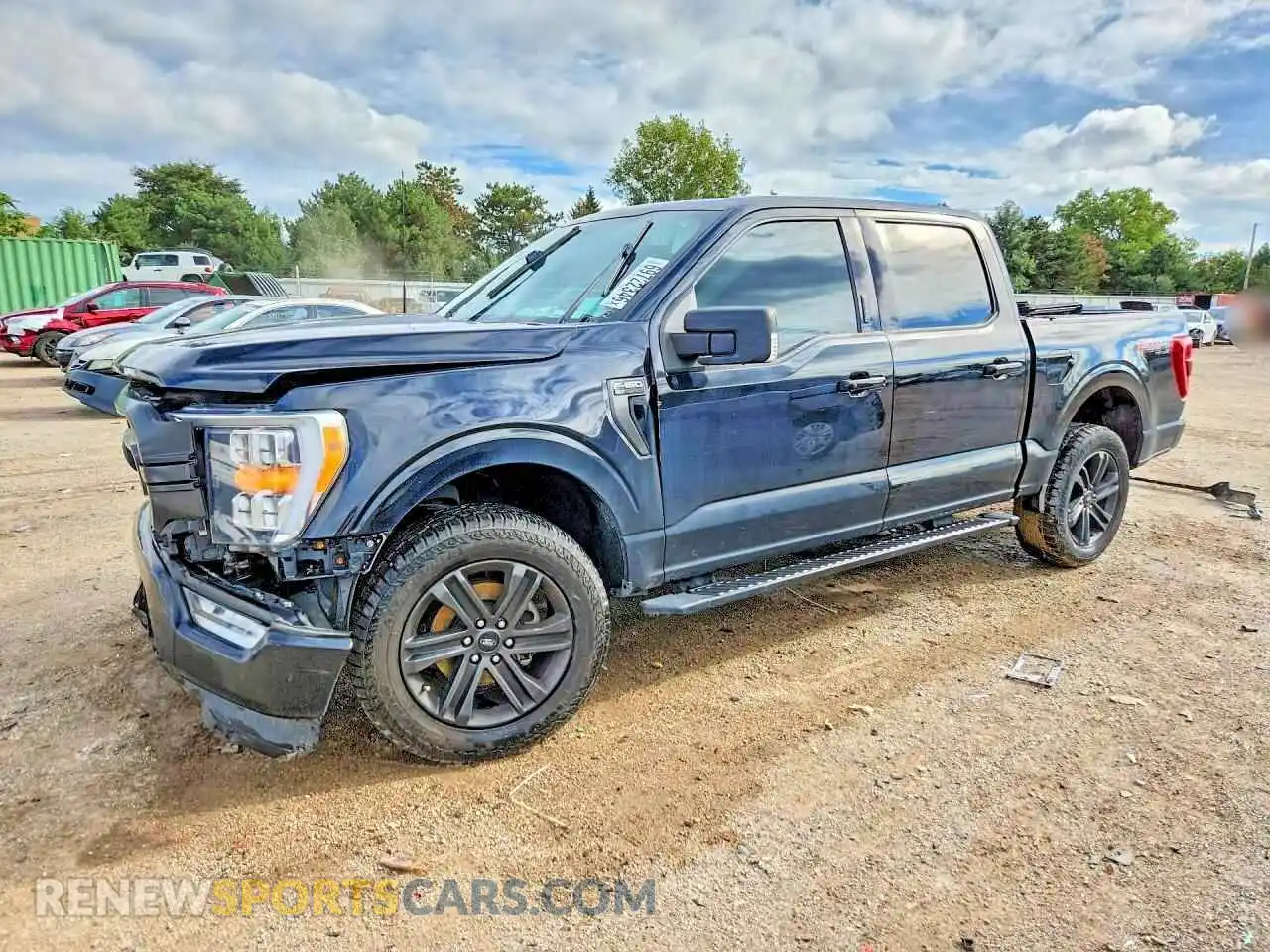 1 fotografías del automóvil dañado 1FTEW1EPXMFB92059 FORD F150 2021
