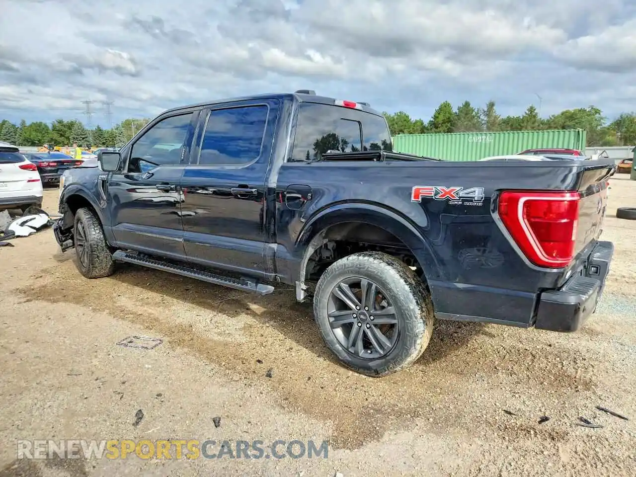 2 fotografías del automóvil dañado 1FTEW1EPXMFB92059 FORD F150 2021