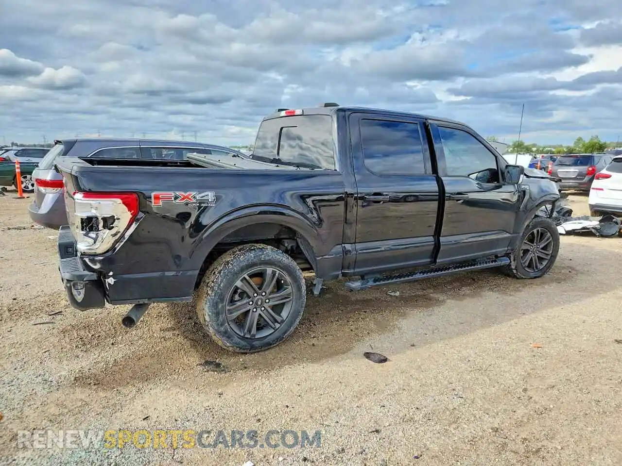 3 fotografías del automóvil dañado 1FTEW1EPXMFB92059 FORD F150 2021